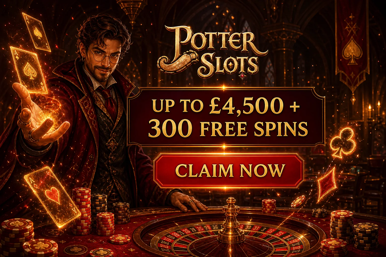 Potter Slots casino promotion